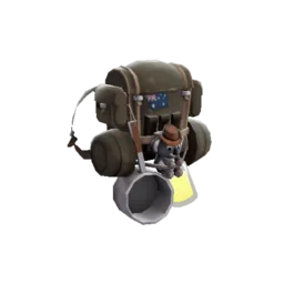 Cozy Camper backpack artwork