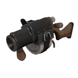 Quickiebomb Launcher backpack artwork