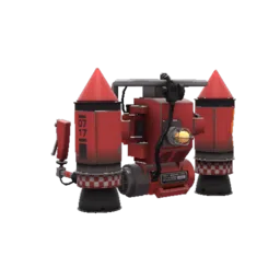 Thermal Thruster backpack artwork